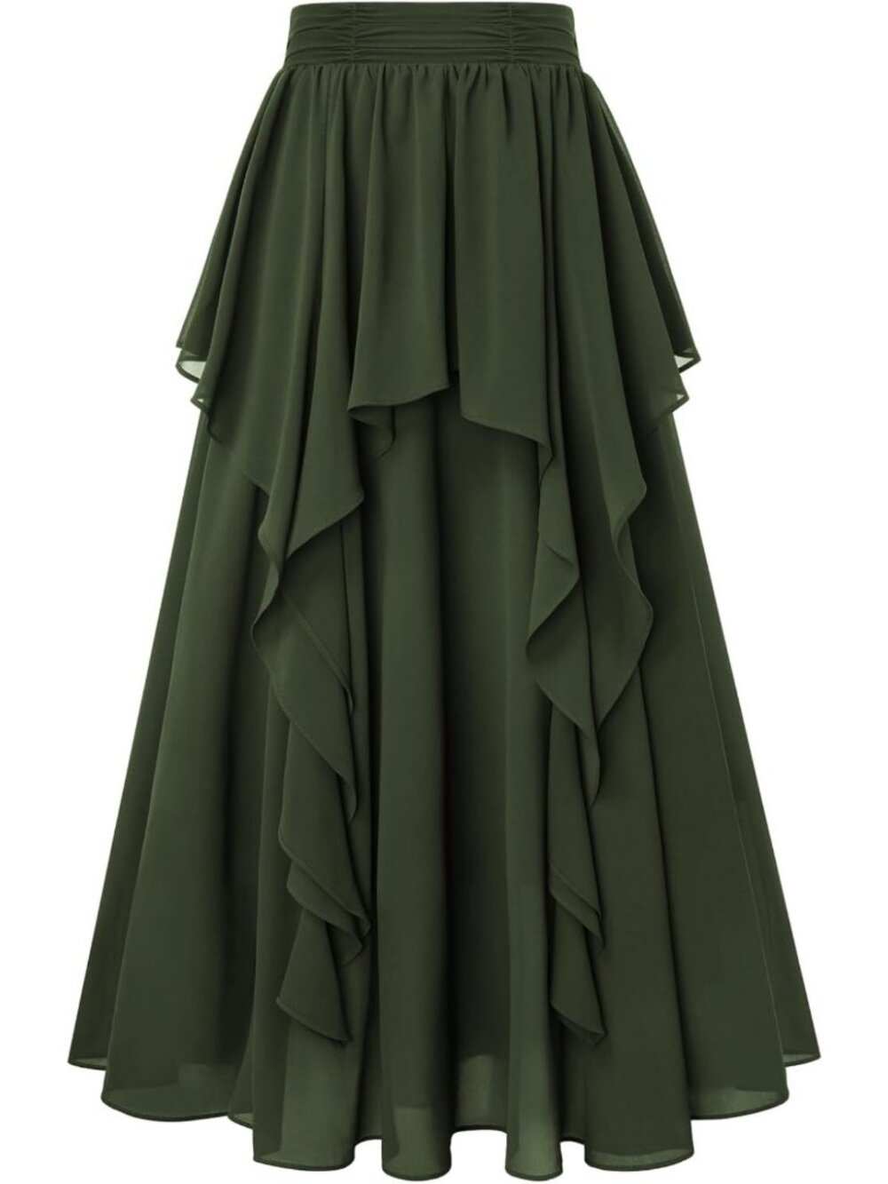 Renaissance High Waist Maxi Skirt for Women - Elegant Long Skirt, Perfect for